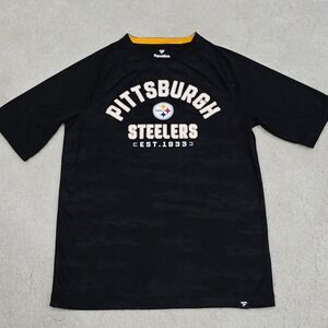 Fanatics Pittsburgh Steelers Performance T Shirt Mens M/M Athletic Fit